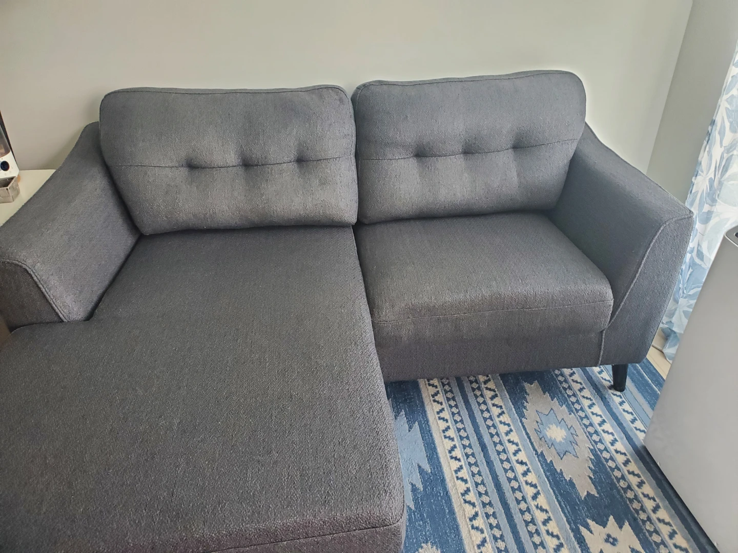 Grey Sectional Couch - photo 3
