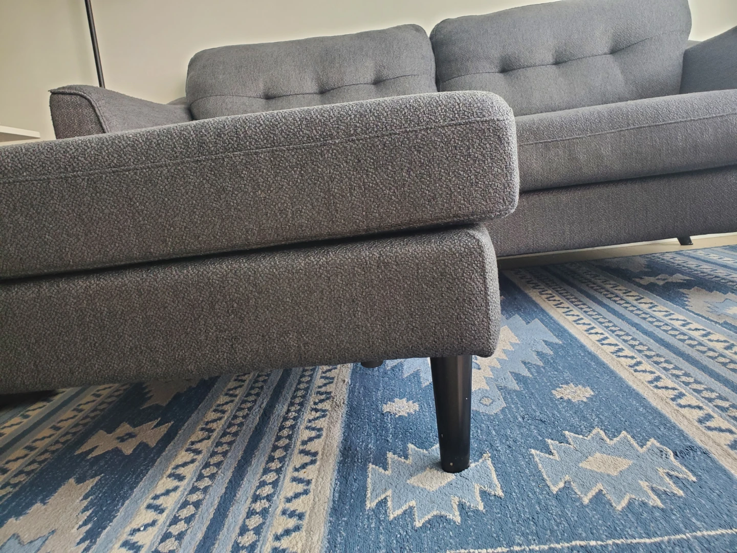 Grey Sectional Couch - photo 4