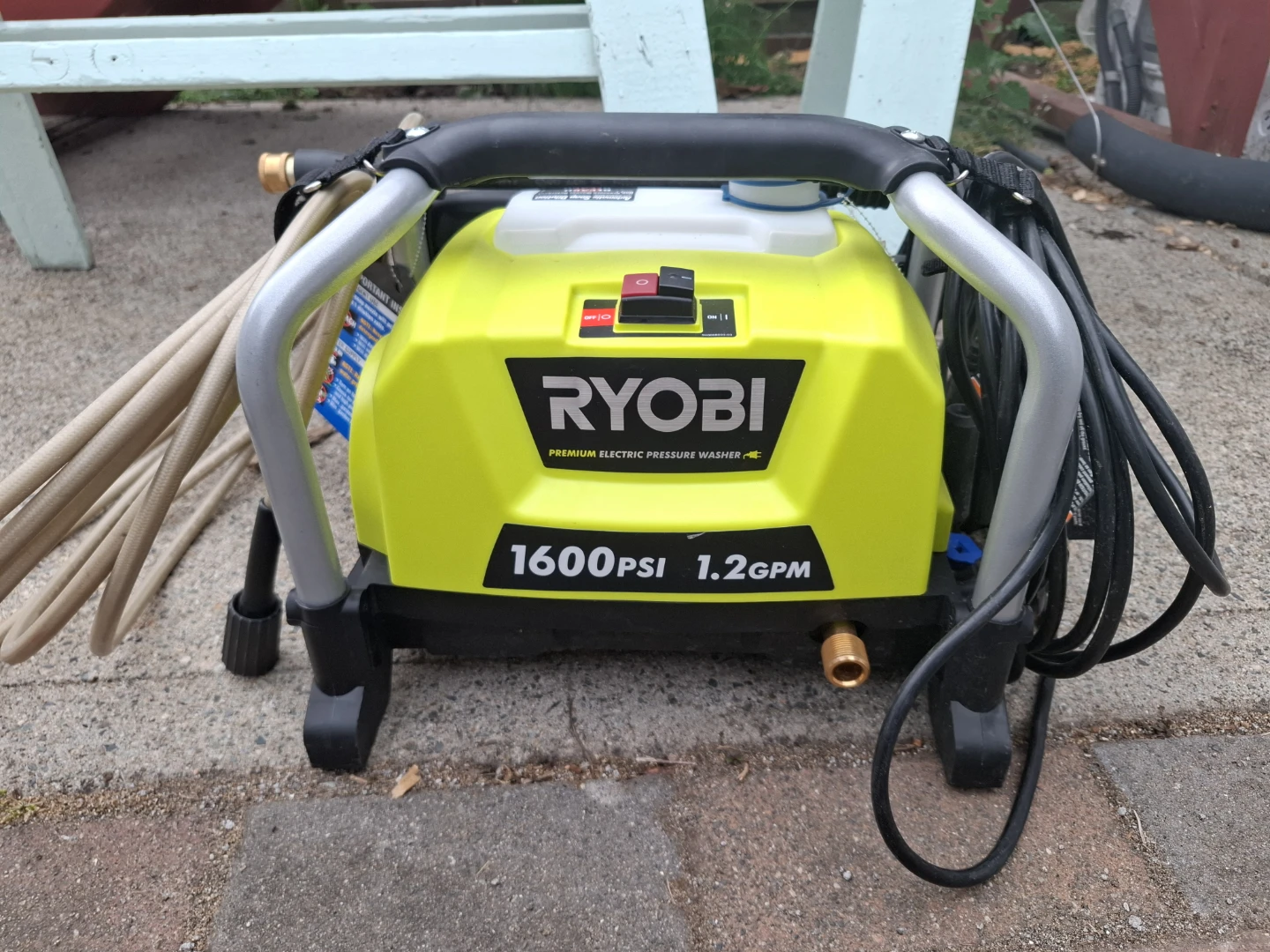 Ryobi 1600 PSI Pressure Washer (Electric)