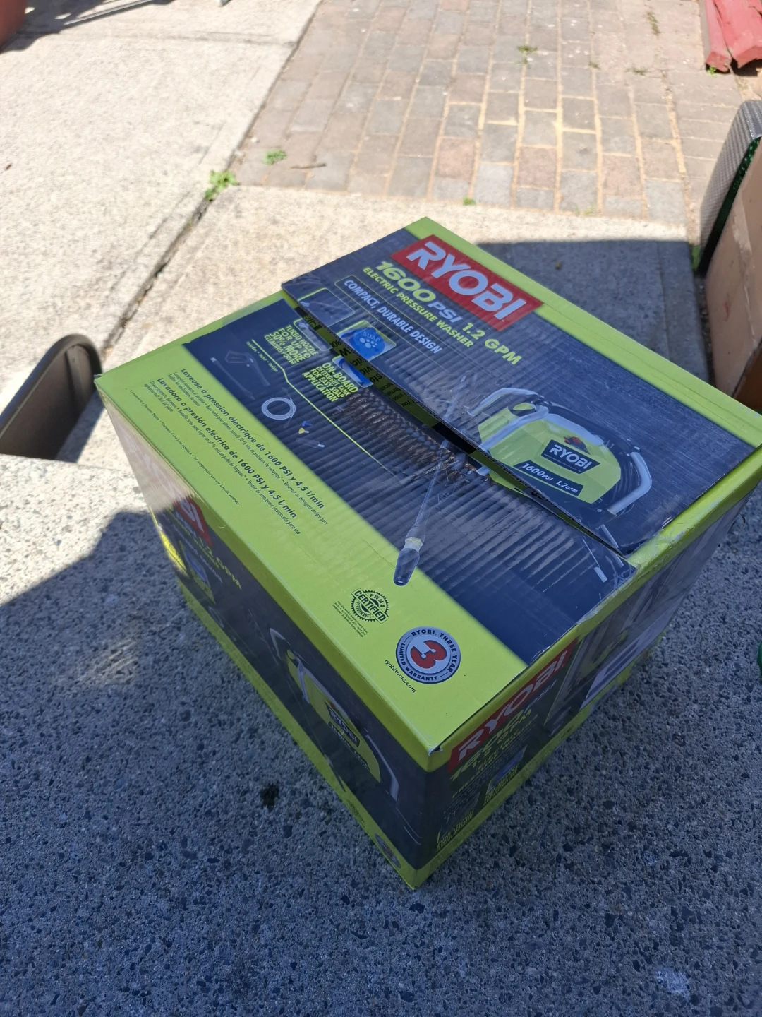 Ryobi 1600 PSI Pressure Washer (Electric) - photo 5