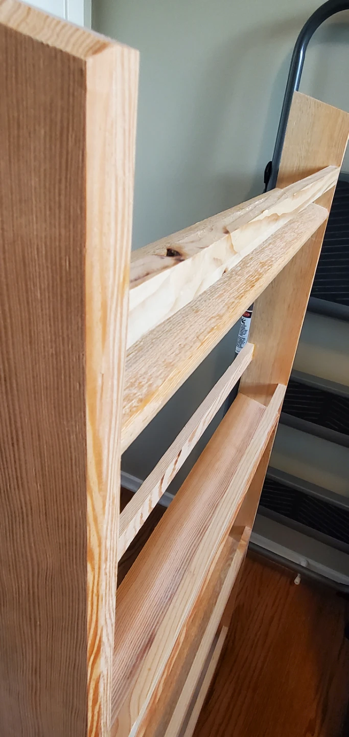 Hanging book shelf - photo 3