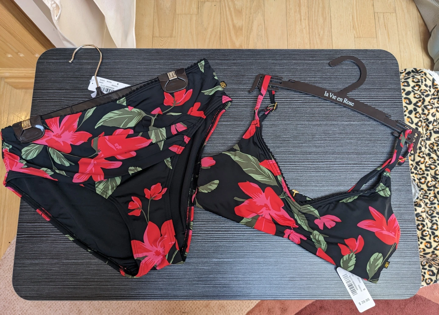NWT La Vie en Rose Floral Bikini Set - photo 2
