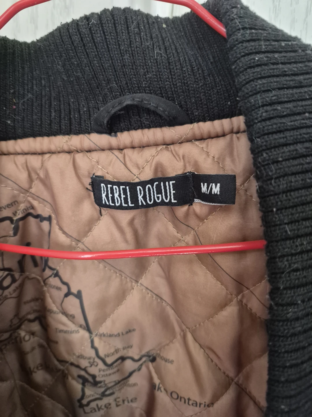 Rebel Rogue Bomber Jacket - Black - M/M - photo 2