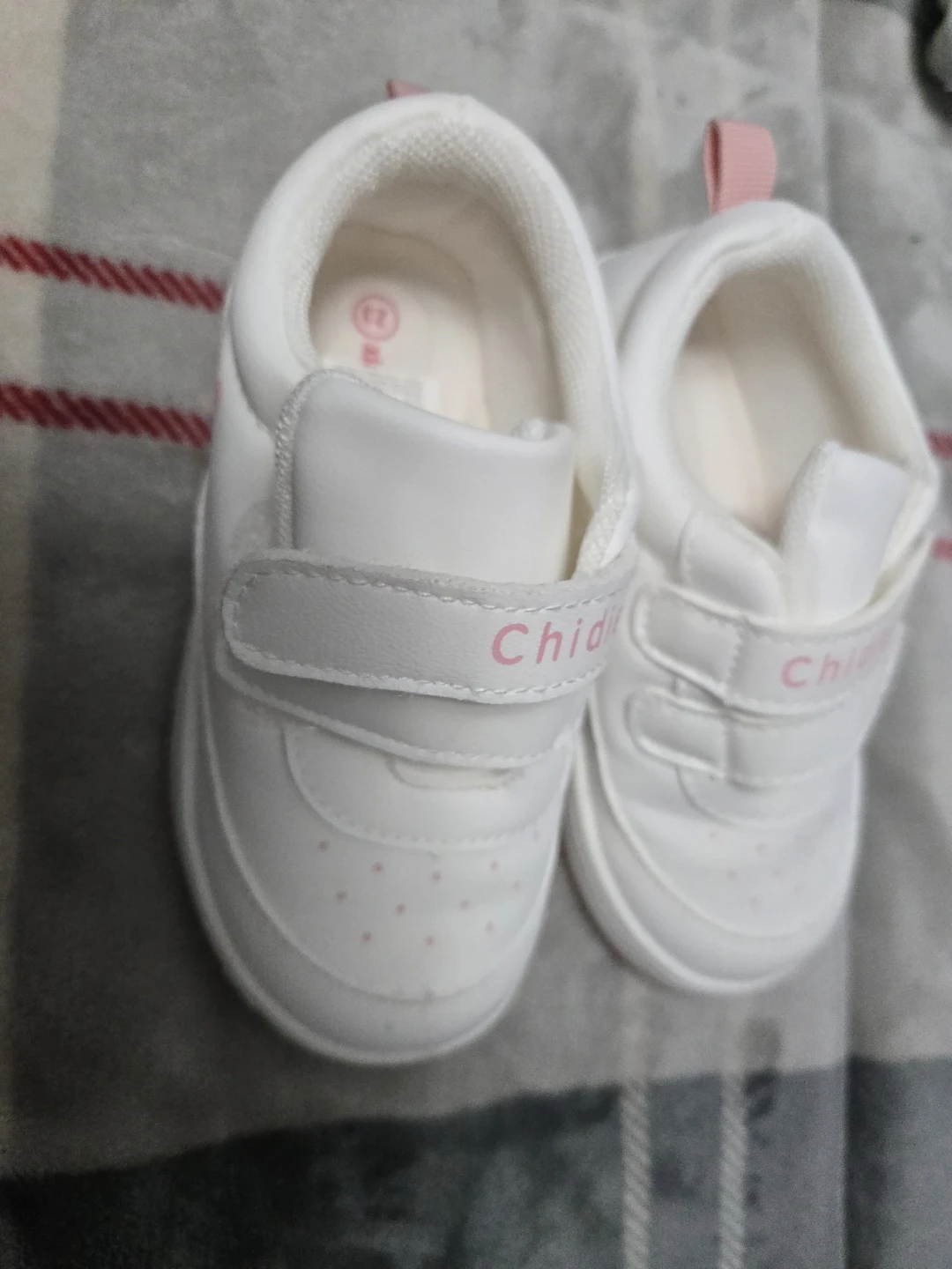 White Children's Shoes Size 17