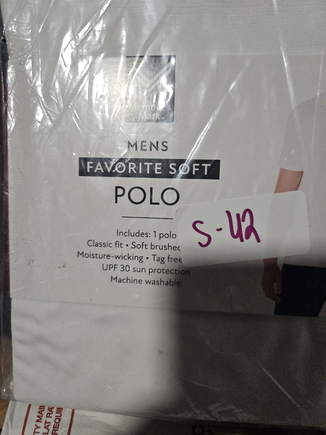 Member's Mark Men's Favorite Soft Polo Shirt White XS - photo 3