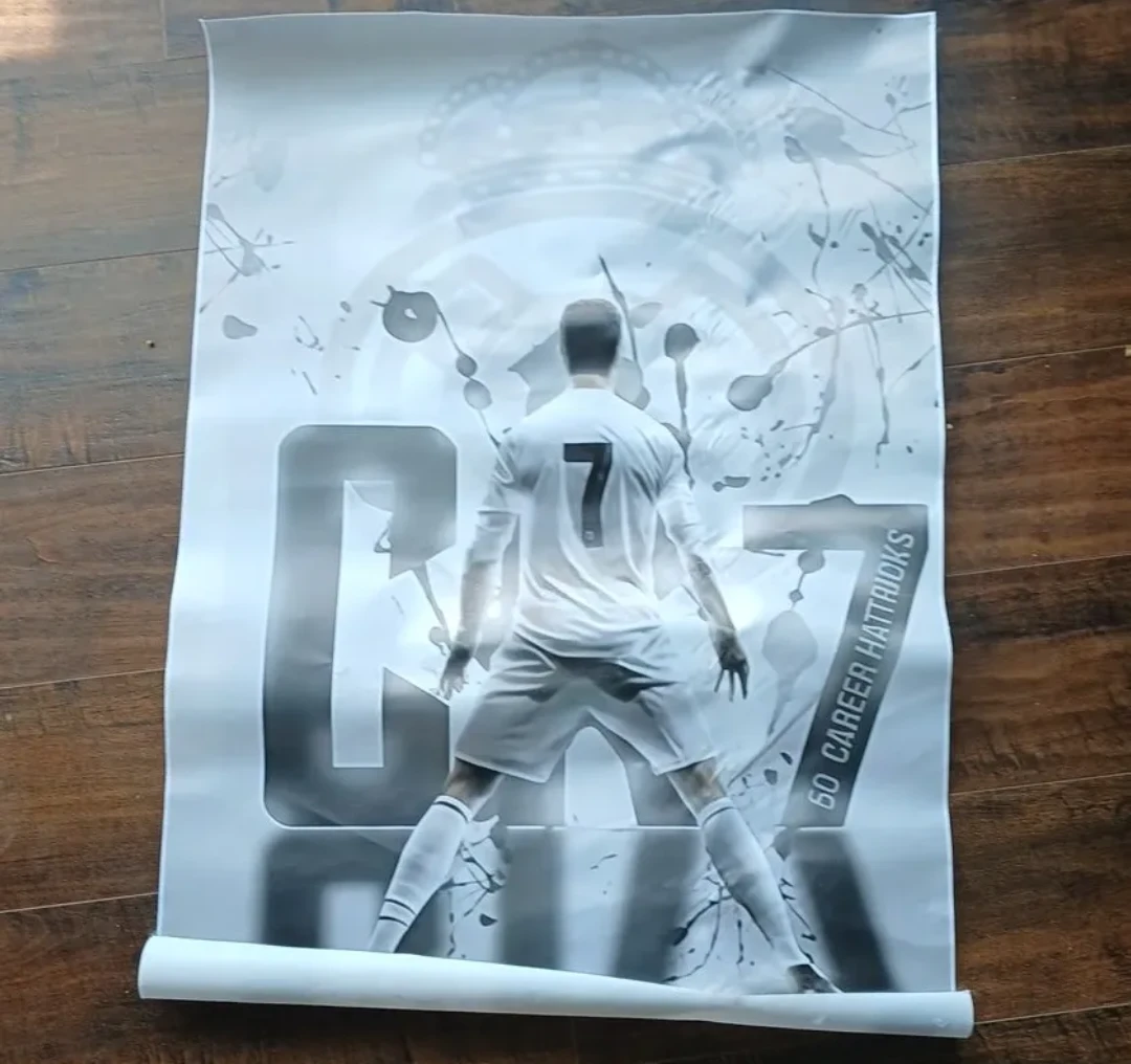 Cristiano Ronaldo CR7 "60 Career Hat Tricks" Poster