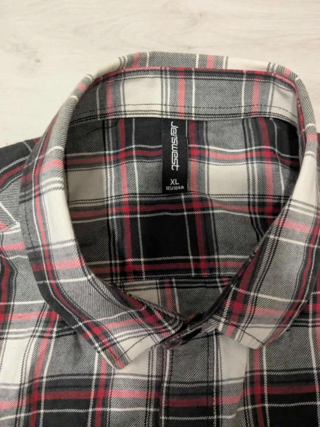 Plaid Long Sleeve Button-Up Shirt - XL - photo 2