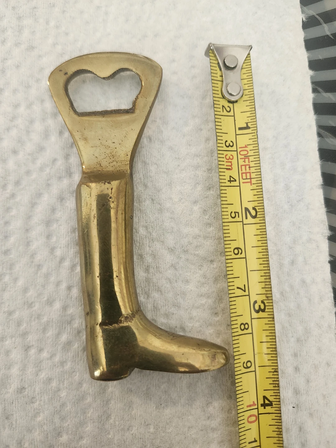 Brass Boot Shaped Bottle Opener