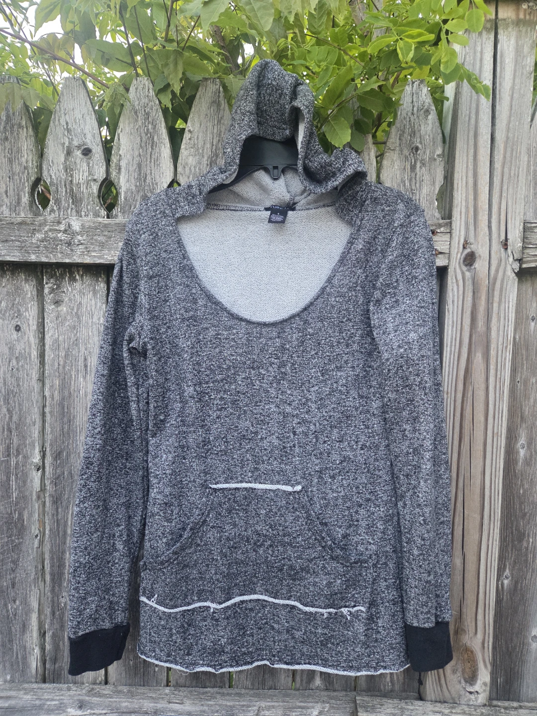 Rue 21 Gray Hoodie Size S