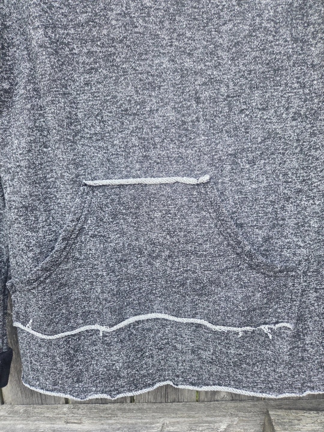 Rue 21 Gray Hoodie Size S - photo 3
