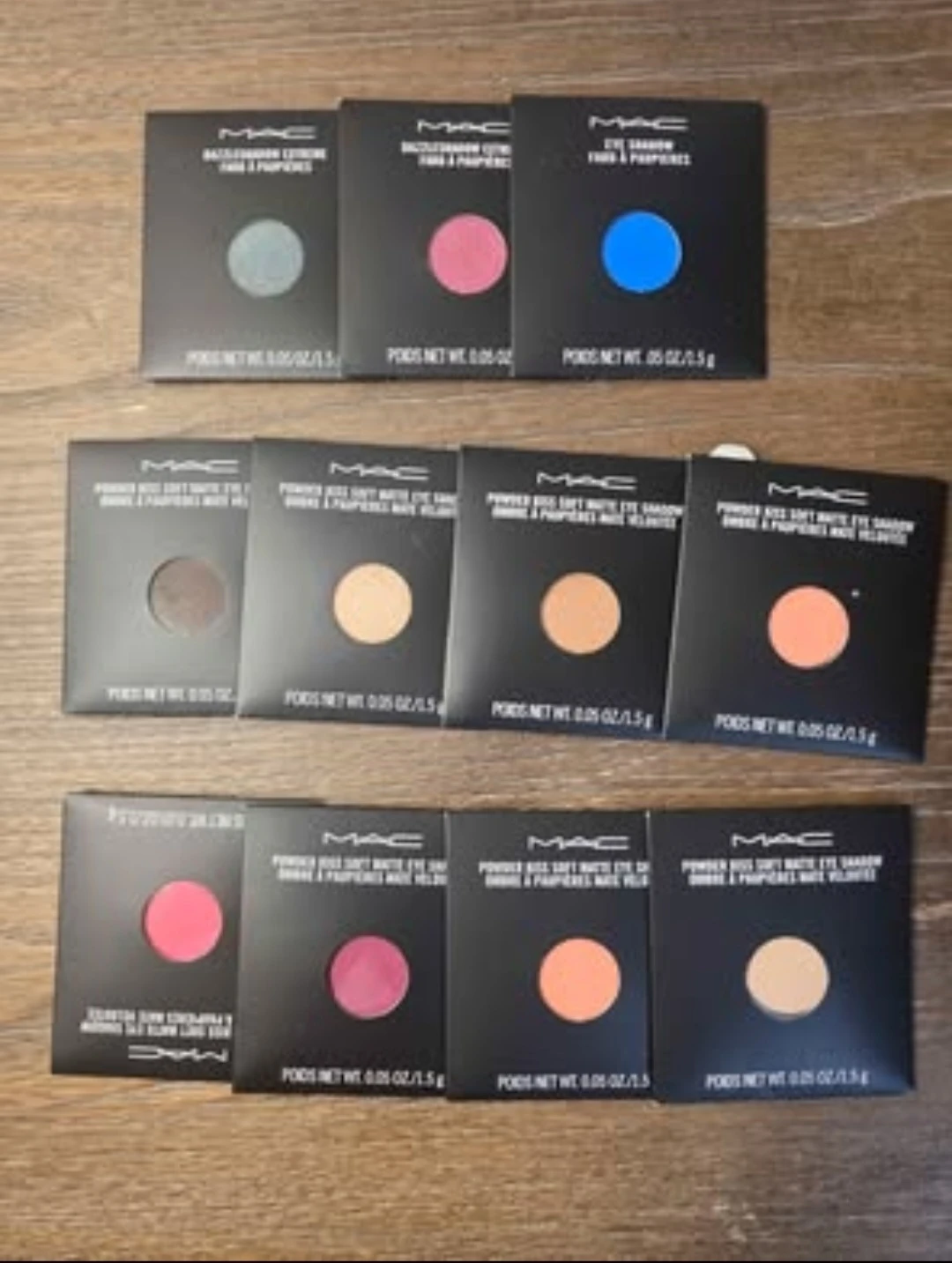 MAC Eyeshadows (10-Piece Lot)
