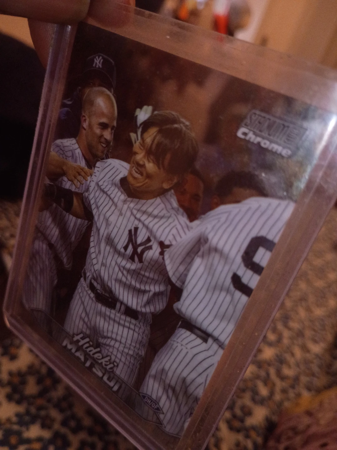 2004 Upper Deck Starscape Chrome Hideki Matsui RC Baseball Card