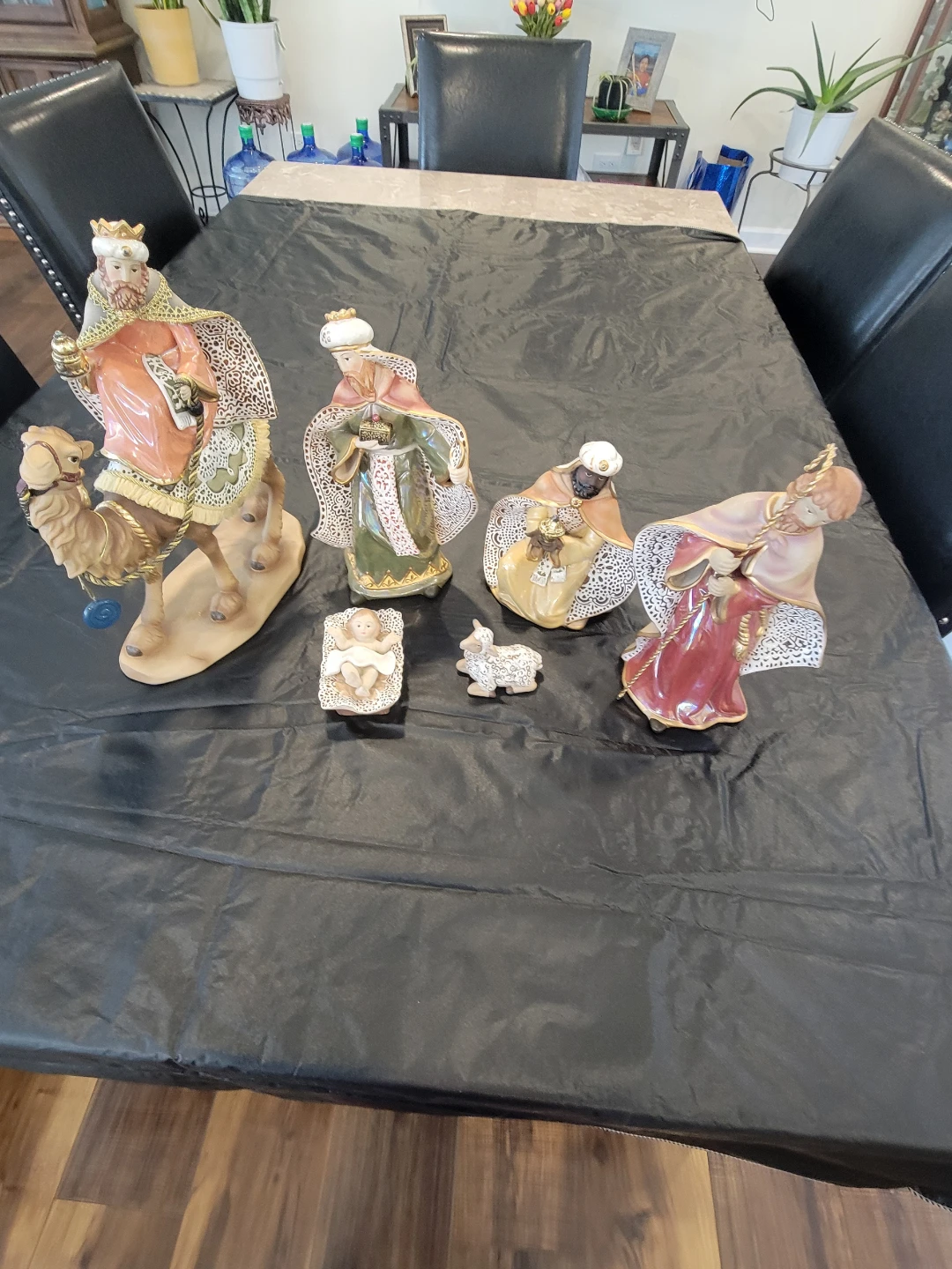 Nativity Scene Figurines with Camel - photo 4