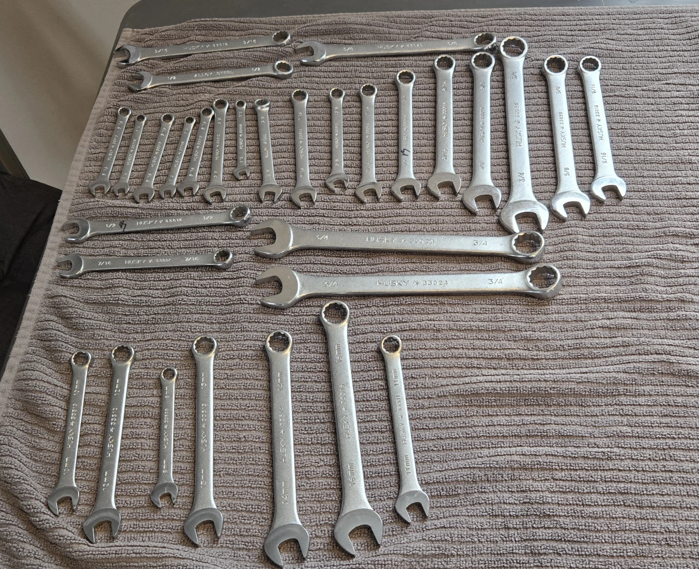 Mixed Set of Wrenches - Husky, Craftsman, and more - photo 2