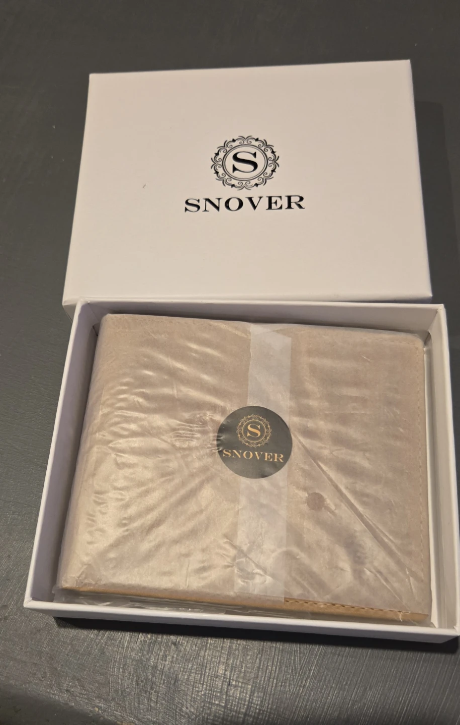 SNOVER Bi-Fold Wallet - Brown