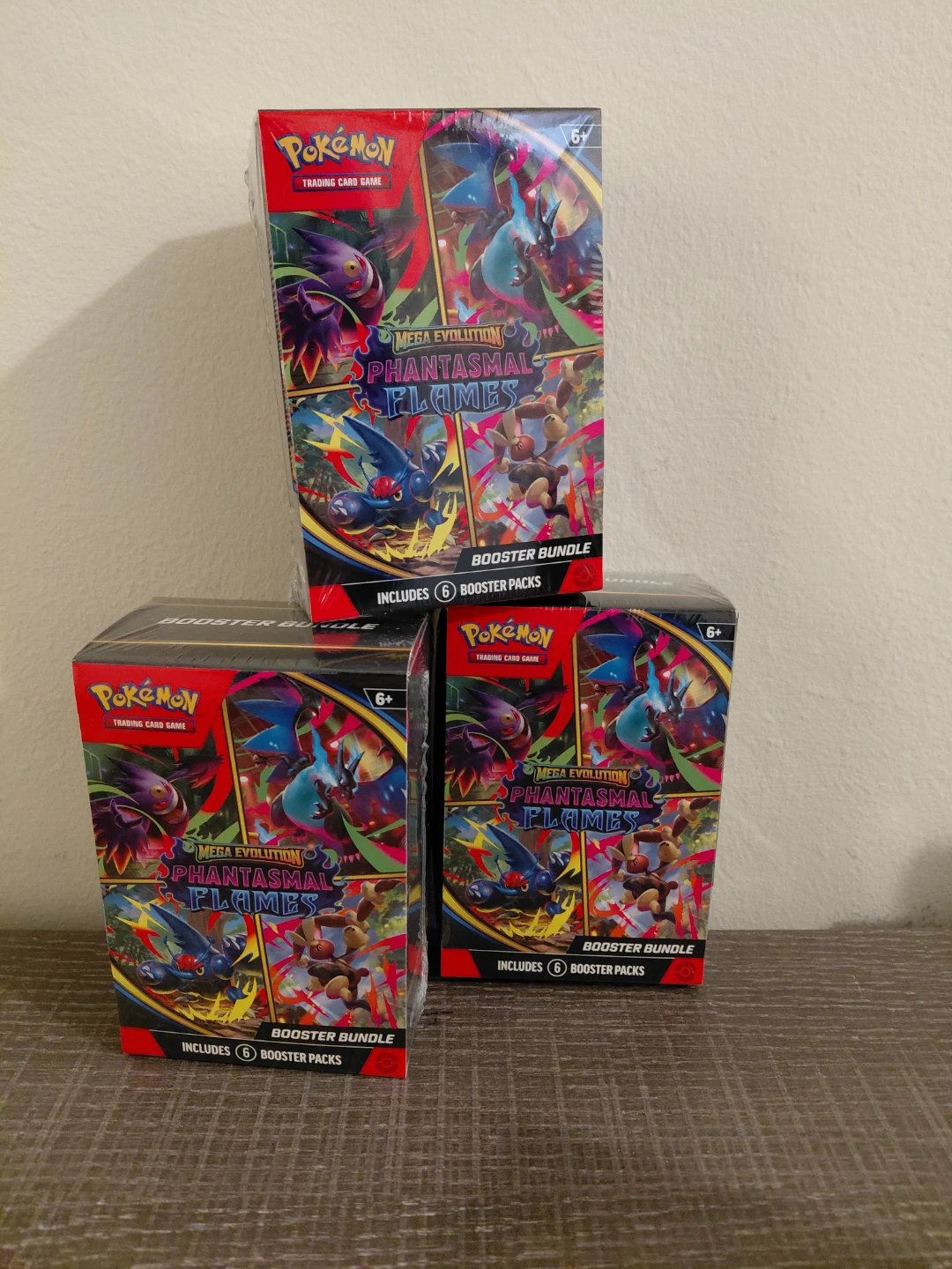 Pokemon Phantasmal Flames Booster Bundle - 3 Packs - photo 2