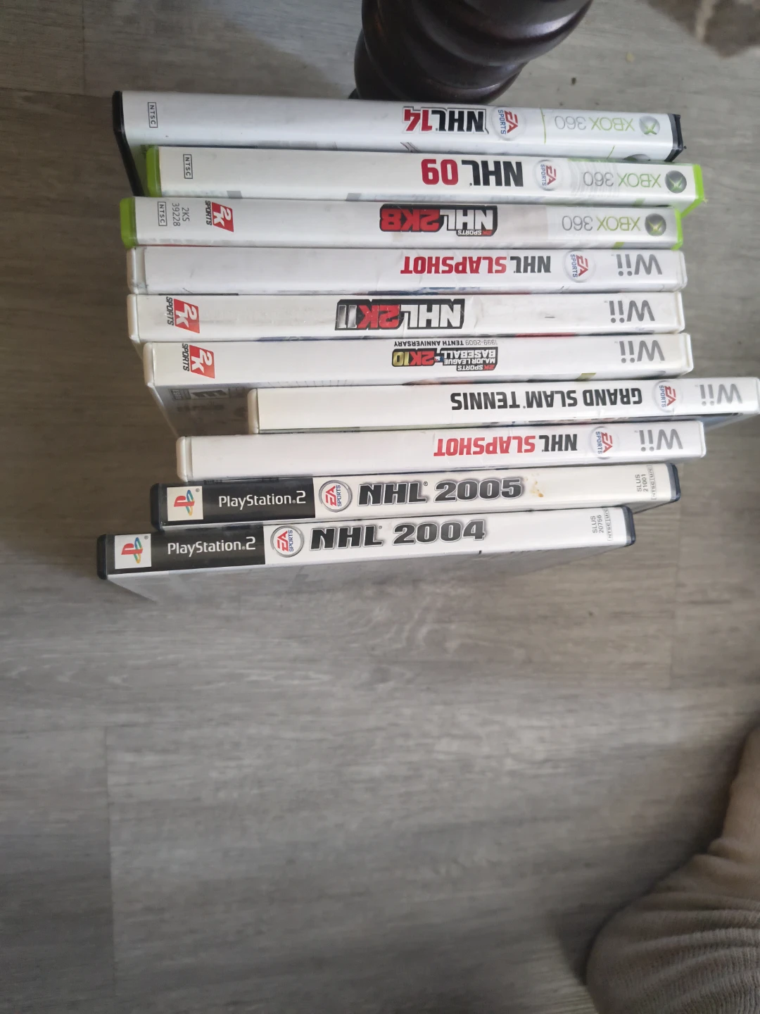 NHL and Sports Video Game Bundle