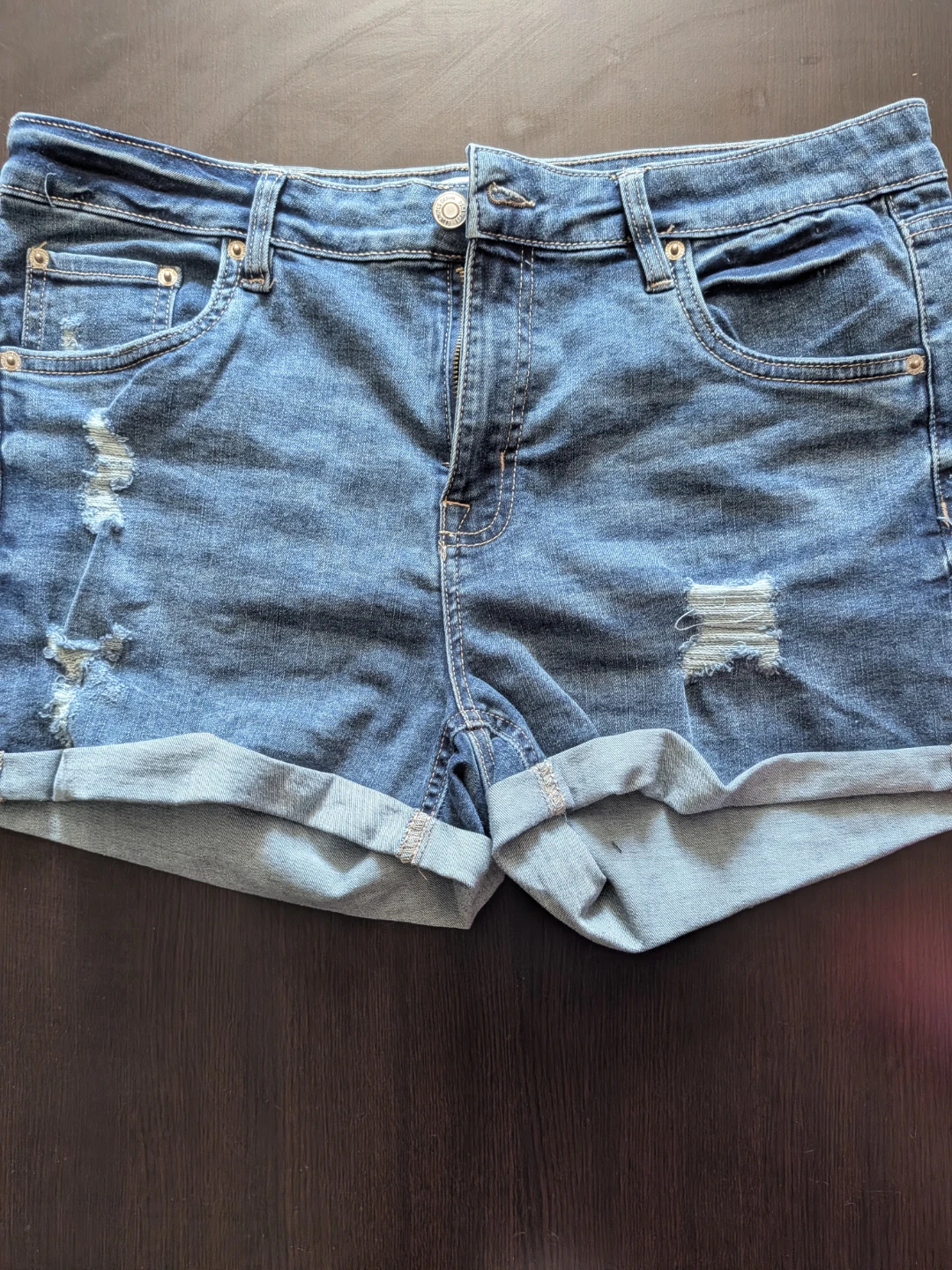 3 Denim Shorts (women's size 14) - photo 2