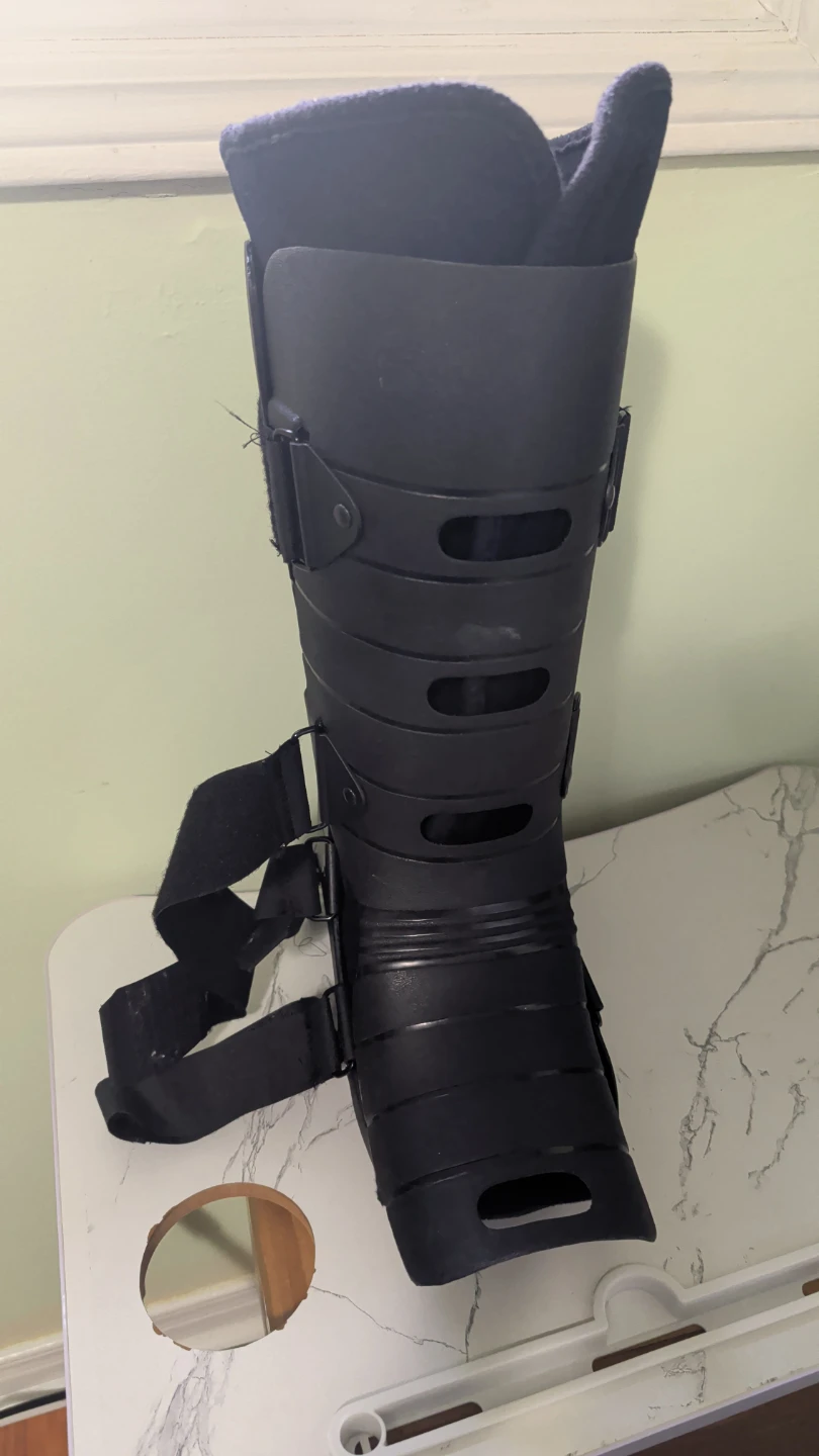 Black Walker Boot
