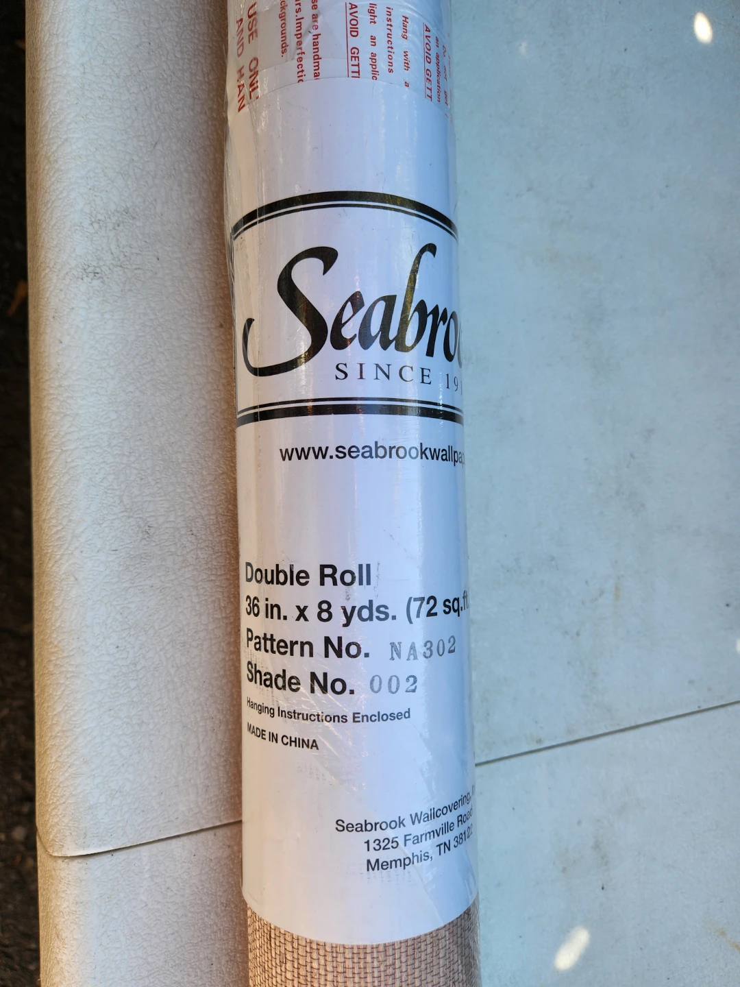 Seabrook Double Roll Wallpaper NA302 Shade 002 - photo 3