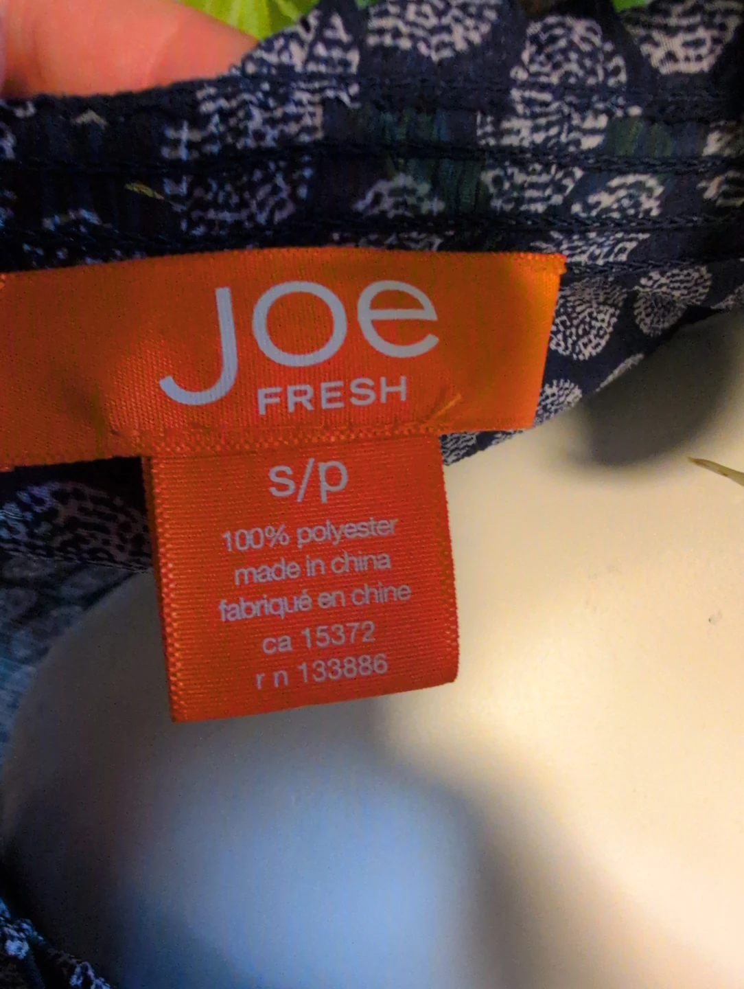 Joe Fresh Women's Polka Dot Sheer Blouse Size S/P - photo 5