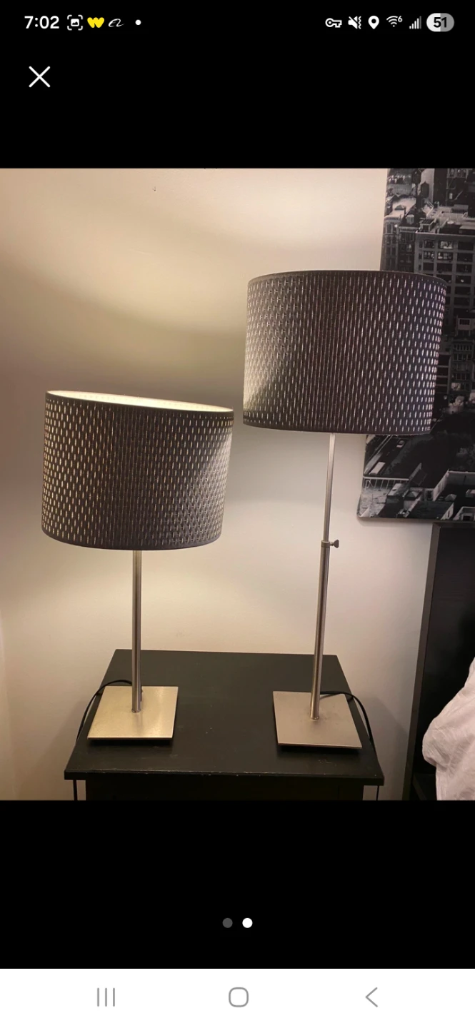 Pair of Modern Table Lamps - photo 2