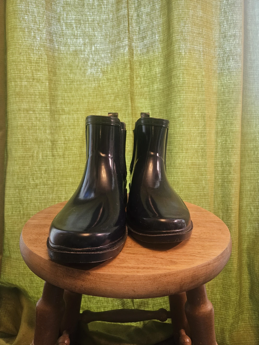 Black Chelsea Rain Boots - photo 4