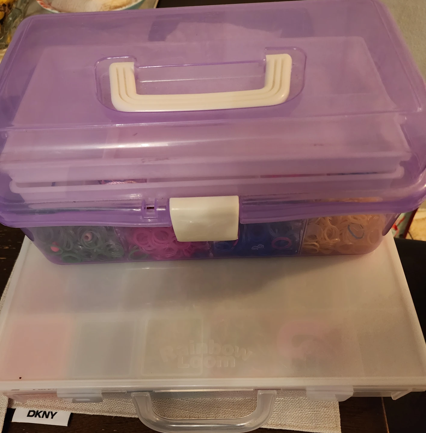 Rainbow Loom Rubber Bands & Organizer Case - photo 3