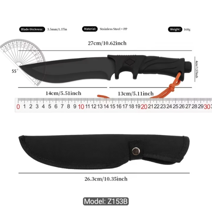 Brand New Black Survival tool with Sheath - photo 4