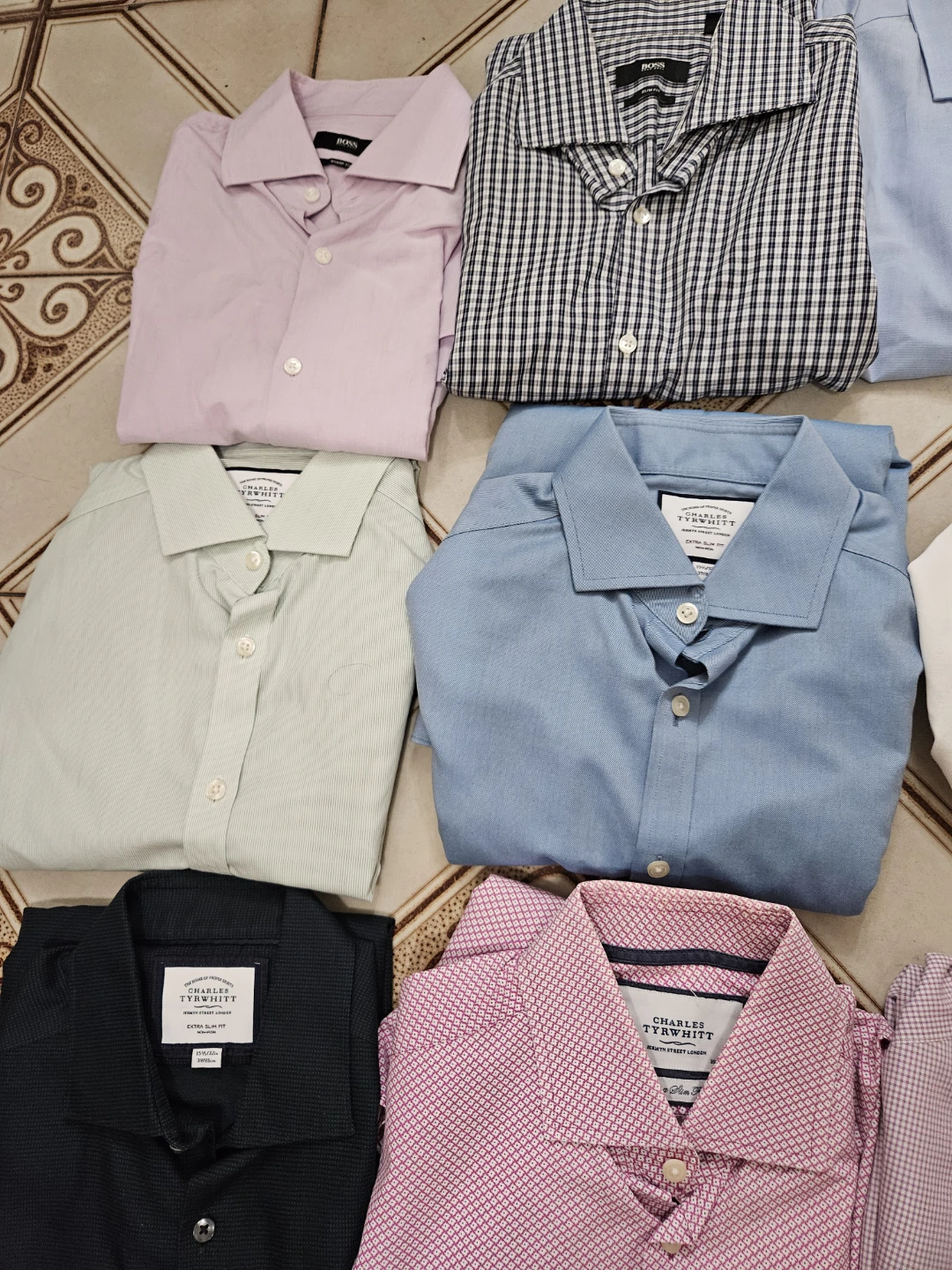15 used brand name shirts. Size 15.5 slim fit - photo 3