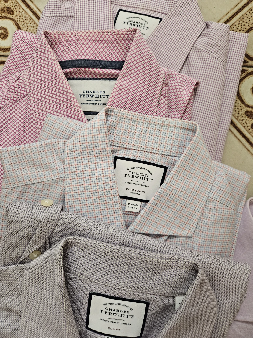 15 used brand name shirts. Size 15.5 slim fit - photo 4