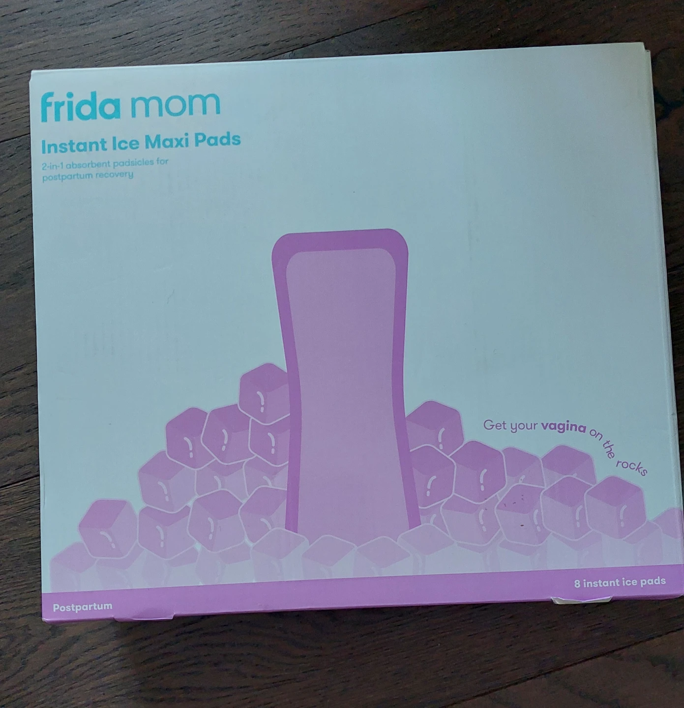 Frida Mom Instant Ice Maxi Pads - 8 Count