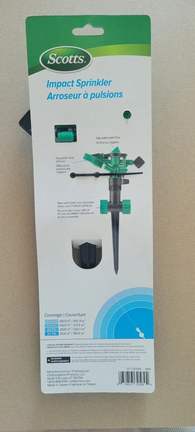 Scotts Impact Rotary Sprinkler - photo 2