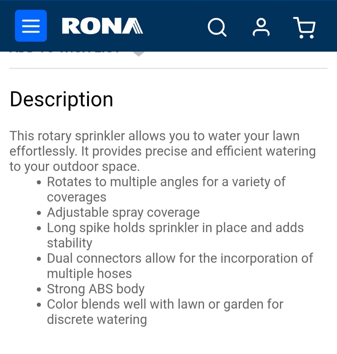 Scotts Impact Rotary Sprinkler - photo 4