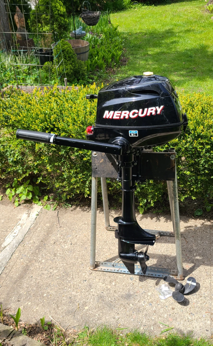 12ft Sportspal Aluminum Square Stern + Merc 3.5hp & Accessories! - photo 2