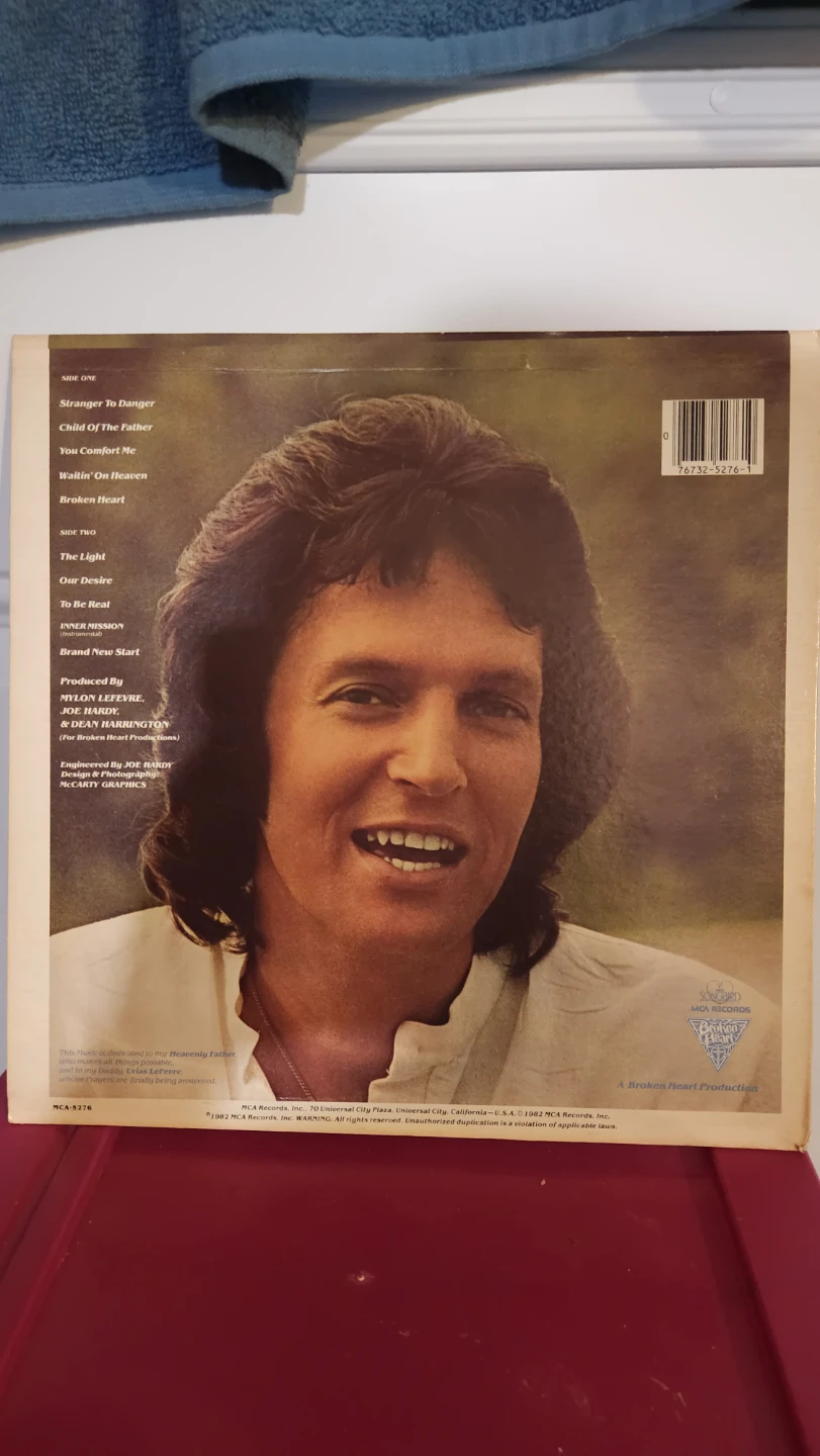 Mylon LeFevre & Broken Heart - Brand New Start Vinyl Record - photo 2