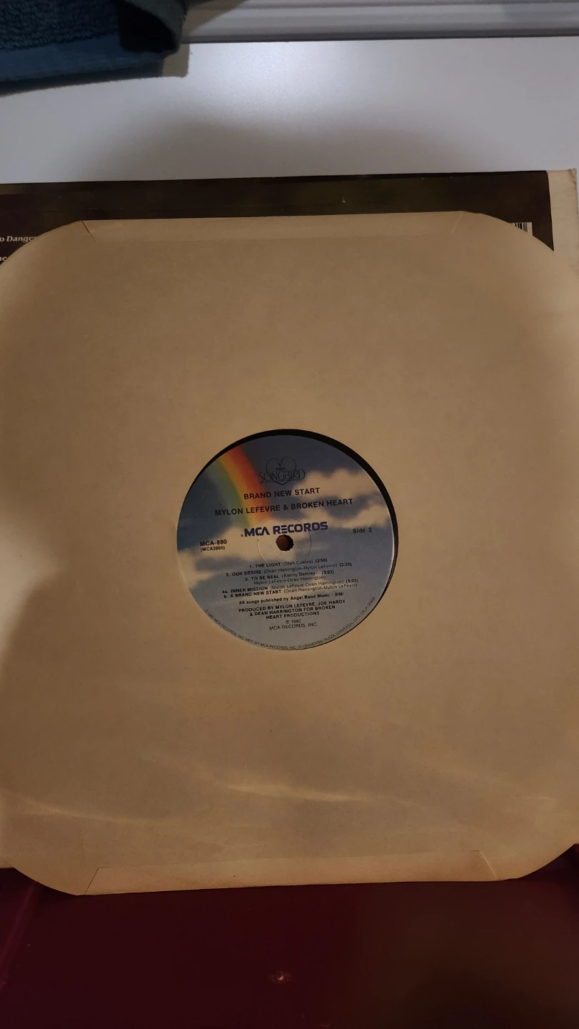 Mylon LeFevre & Broken Heart - Brand New Start Vinyl Record - photo 4