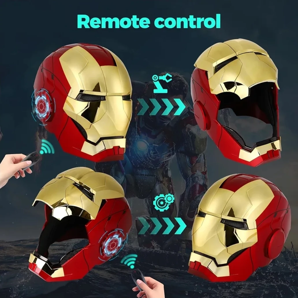 Iron Man Electronic Helmet with Voice & Touch Control - photo 4