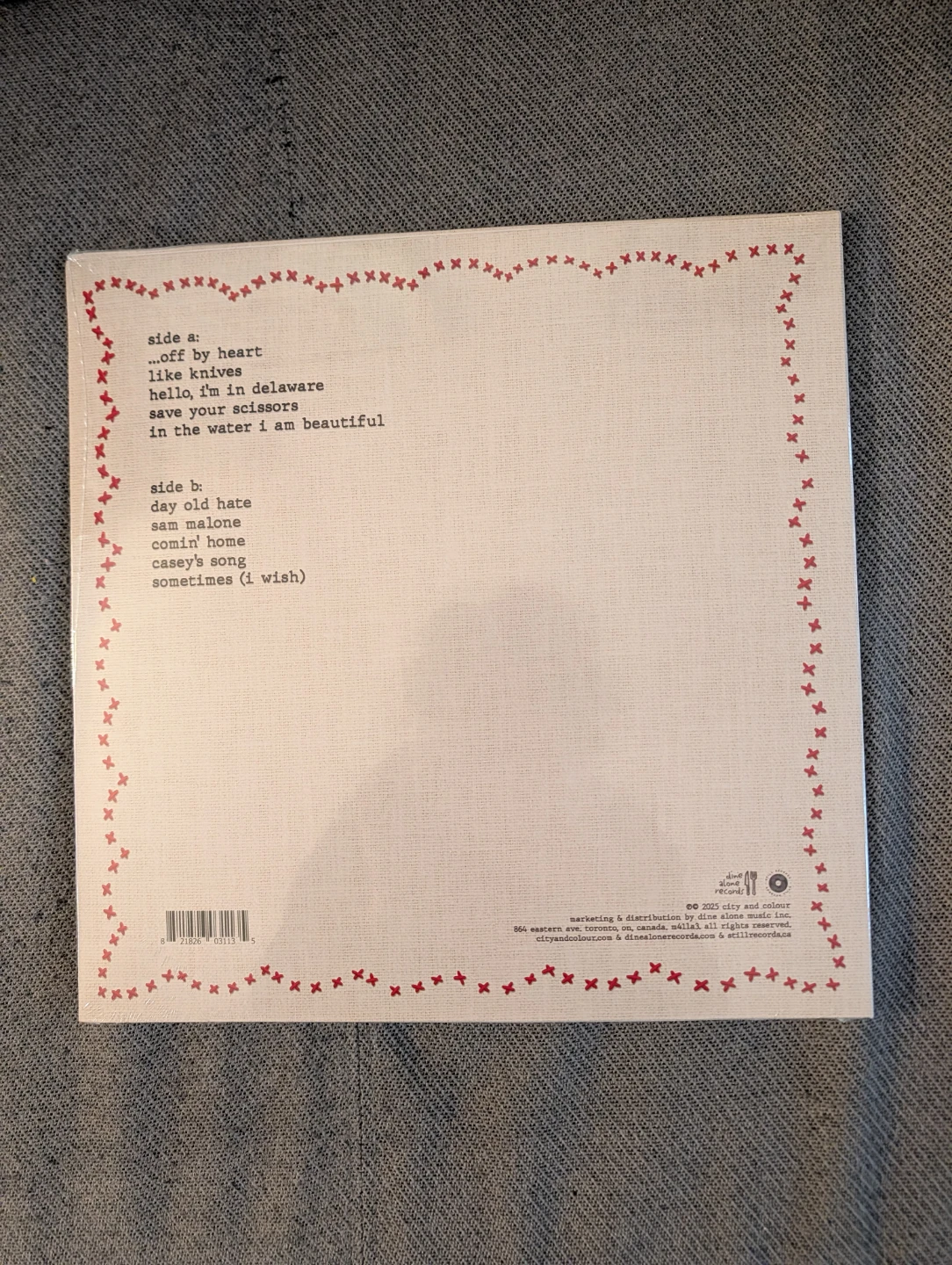 City and Colour Sometimes Lullaby Vinyl Record - photo 2