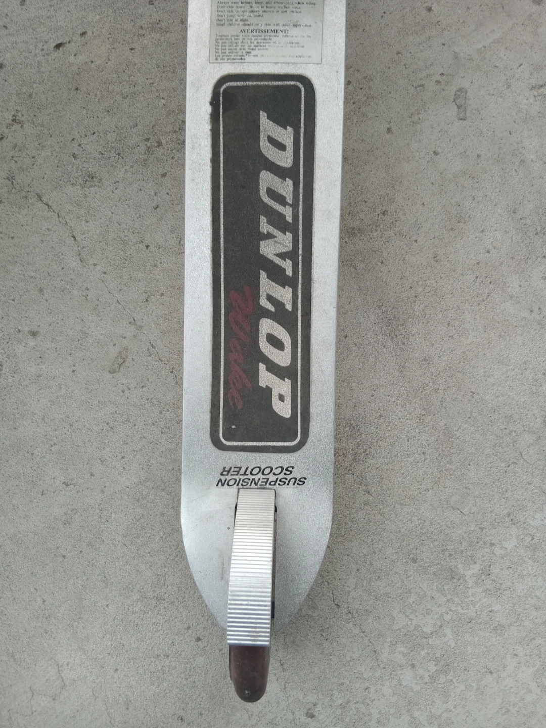 Dunlop Suspension Scooter