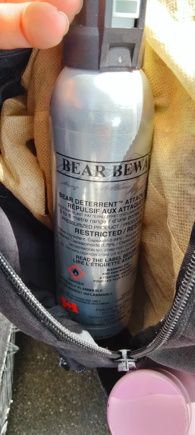Bear Beware Plus Bear Spray 225gm - photo 3