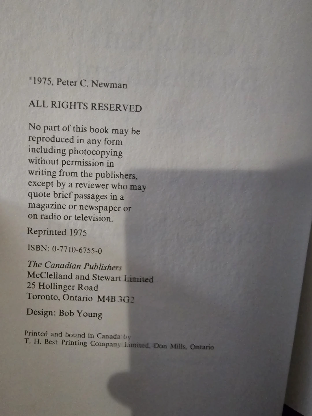 Peter C. Newman The Canadian Establishment Volume One Book - photo 2