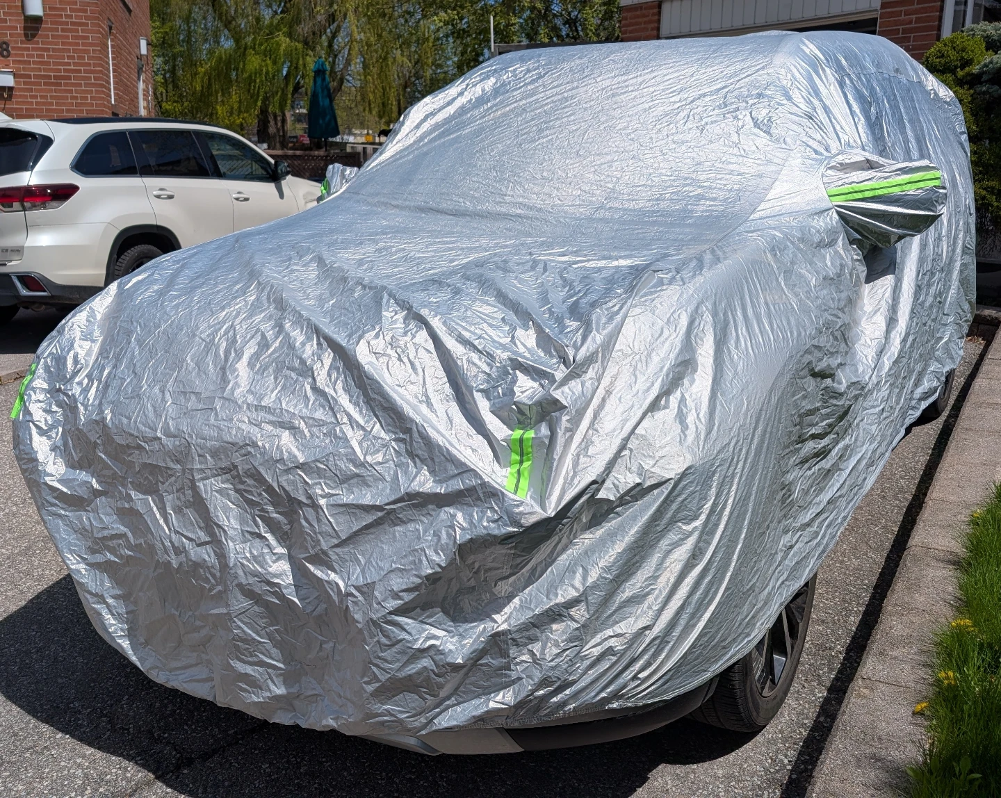 Silver Car Cover | SUV size - photo 2