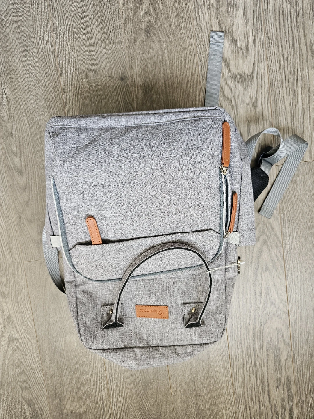 Diaper Bag Backpack - Grey