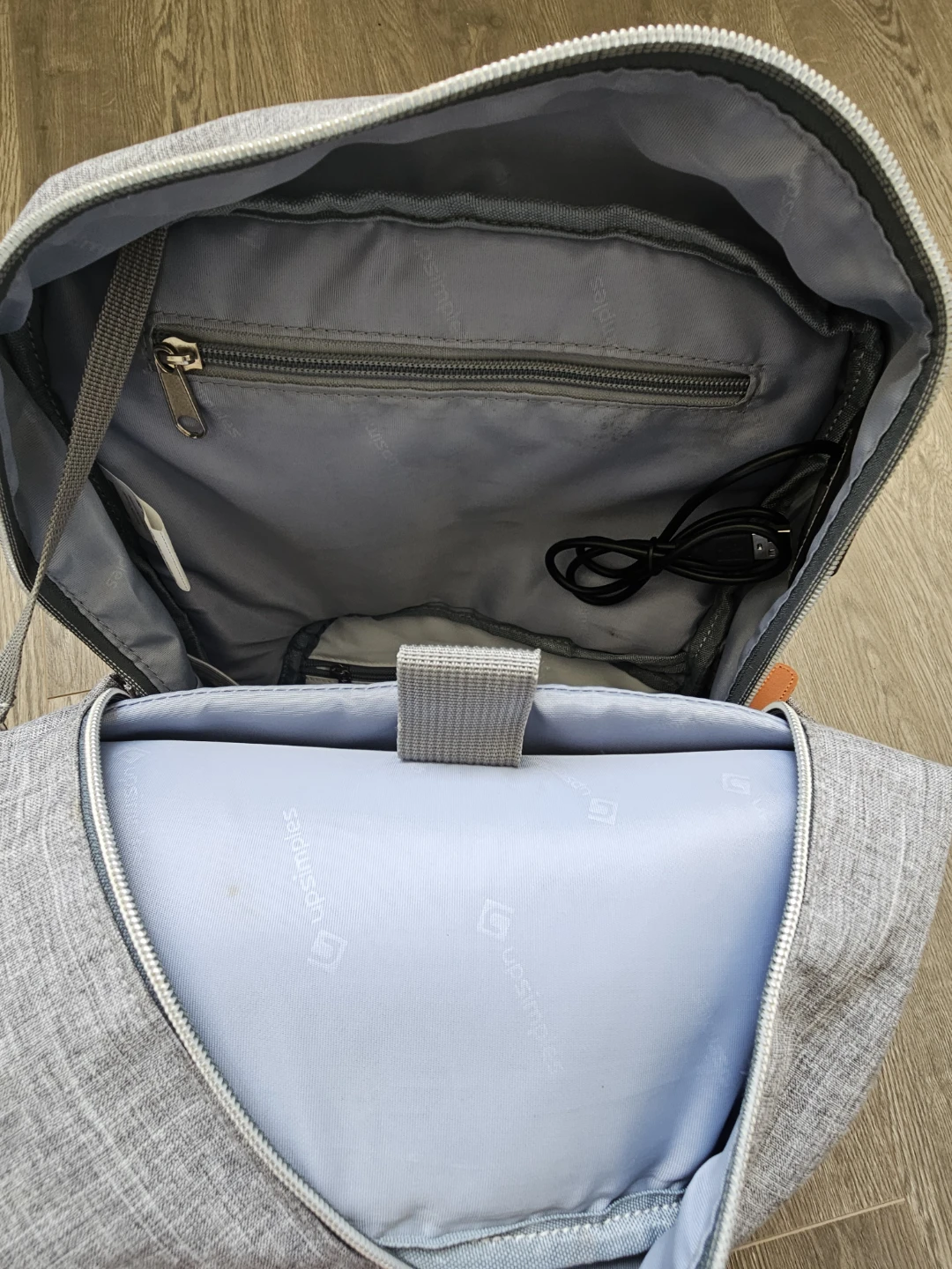 Diaper Bag Backpack - Grey - photo 3