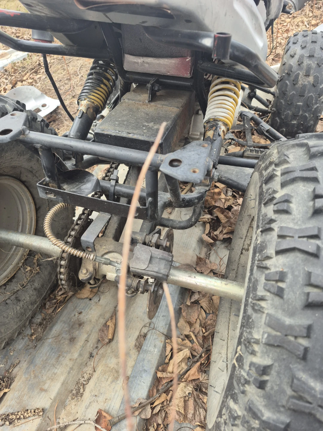 Silver Chinese quad 110cc - photo 4