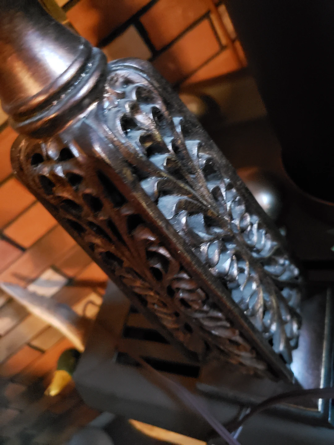 Ornate Table Lamp Base - photo 2