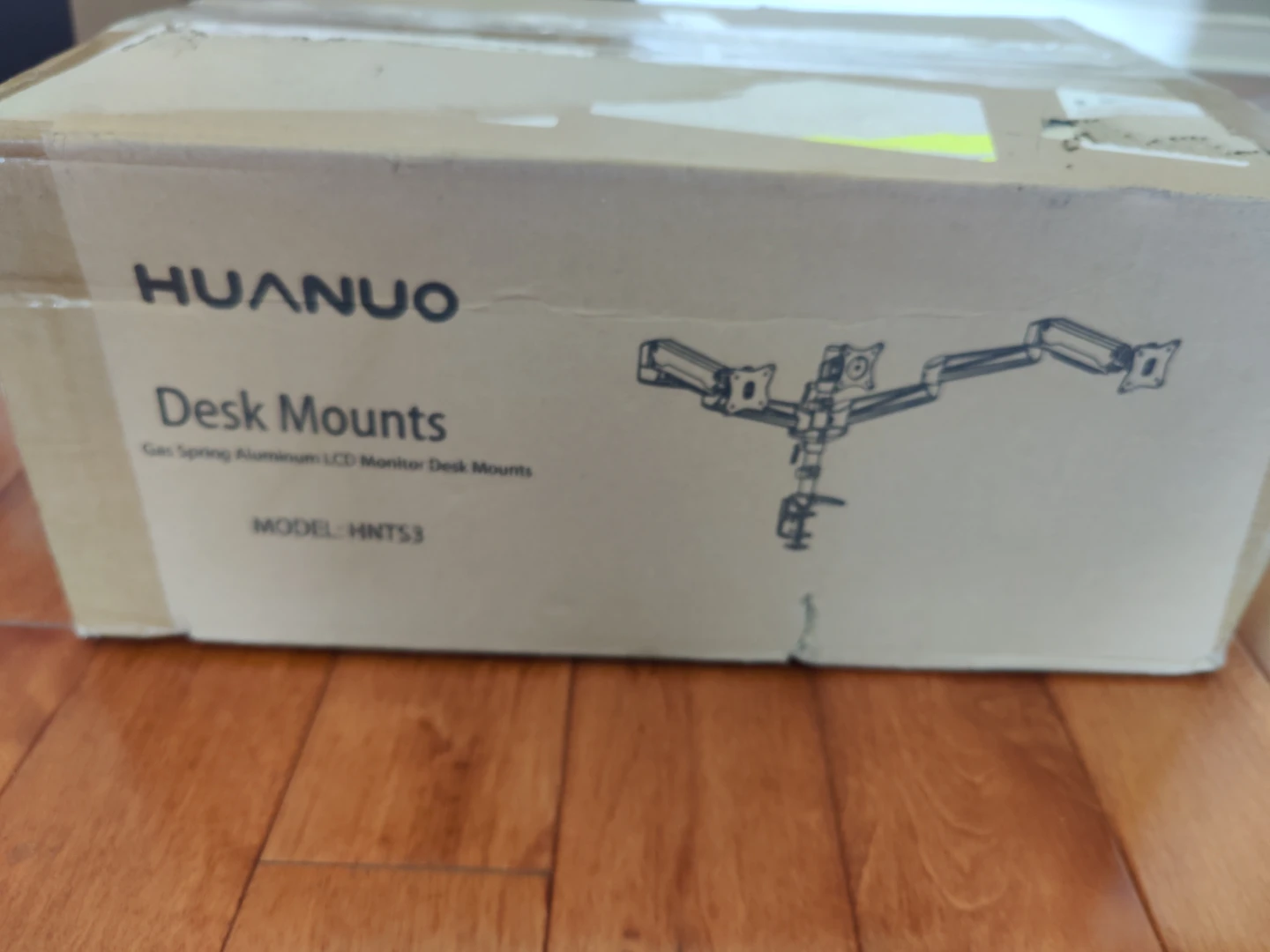 Desk mount for monitors