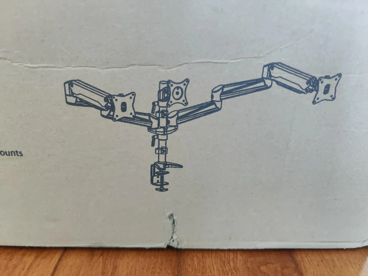 Desk mount for monitors - photo 2