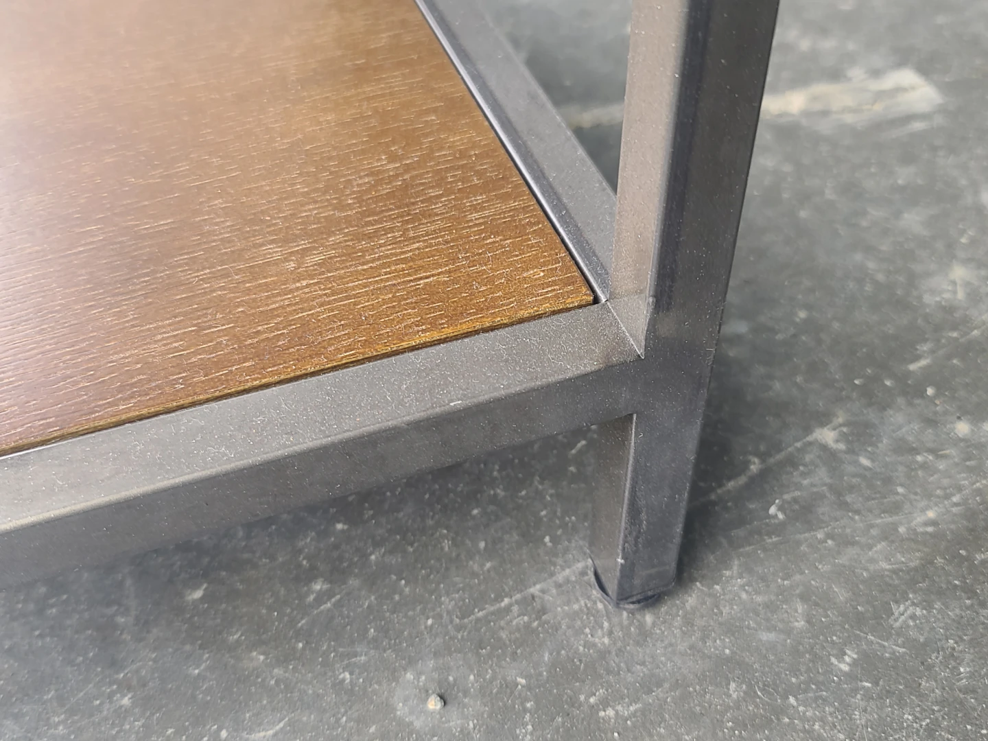 Tall Metal and Wood Shelf Unit - photo 5